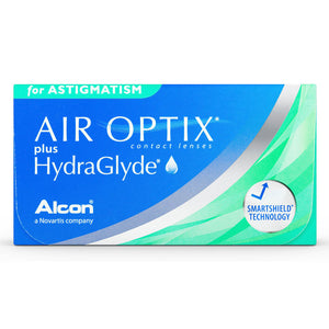 Air Optix® Plus Hydraglyde Astigmatism – 6 pack